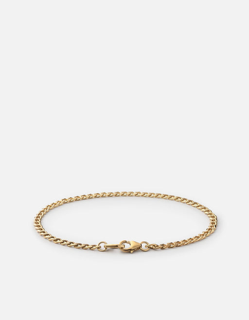 Miansai Bracelets Annex Cuban Chain Bracelet II, 14k Gold