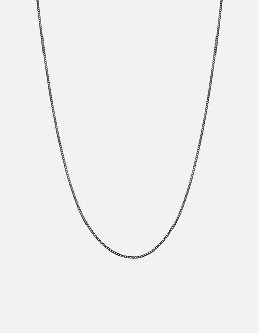 Miansai Necklaces 1.3mm Cuban Chain Necklace, Sterling Silver