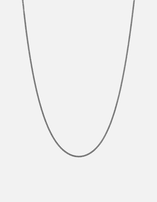 Miansai Necklaces 1.3mm Cuban Chain Necklace, Sterling Silver